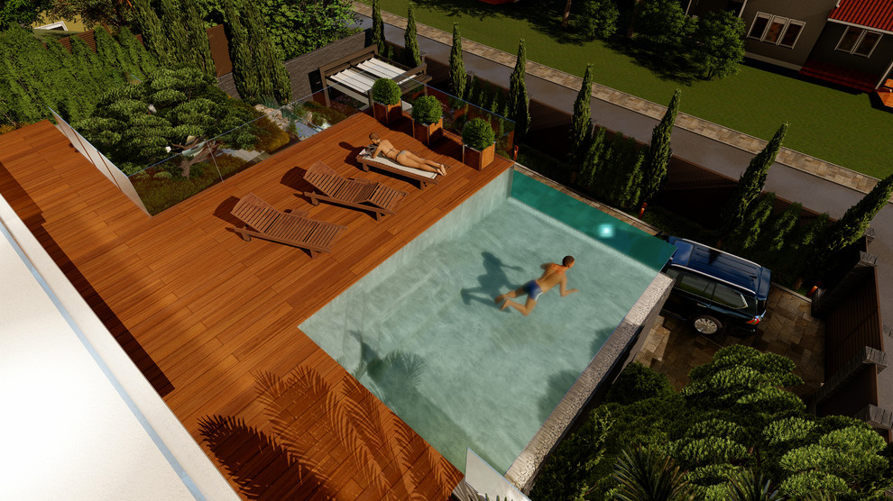 Сочи 6 соток Стиль Хай тек