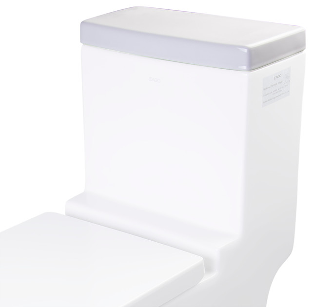EAGO R326LID Replacement Ceramic Toilet Lid for TB326 Contemporary