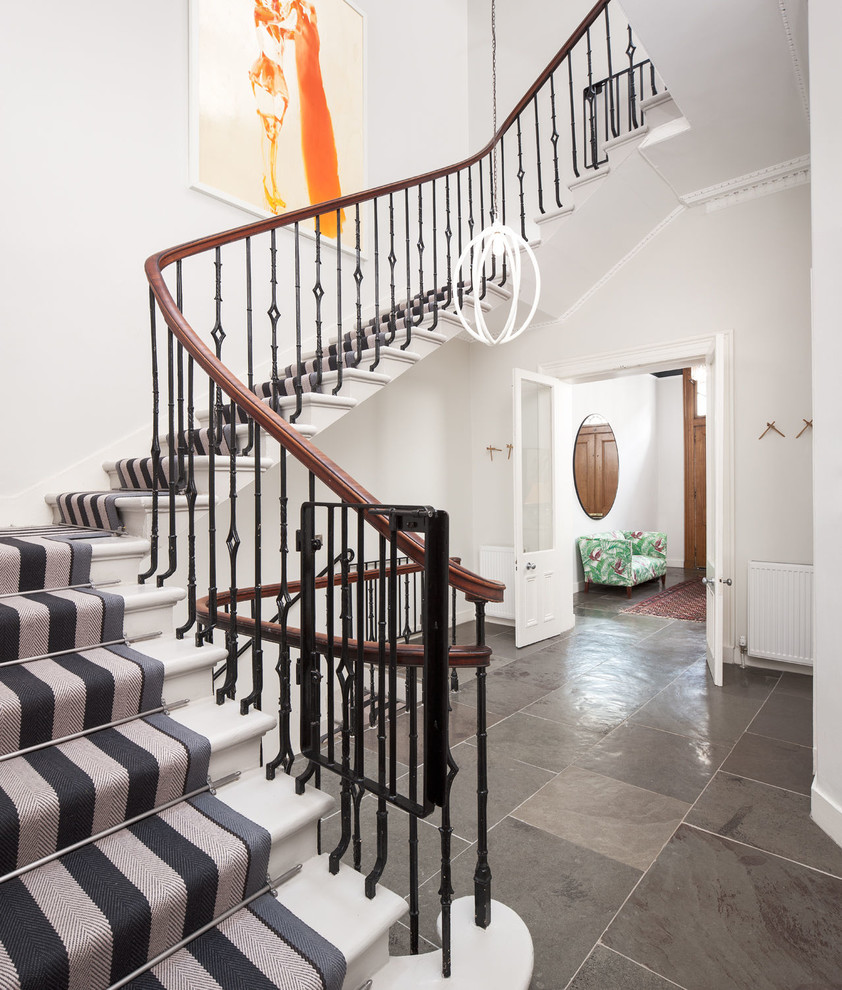 Example of a trendy staircase design in Edinburgh