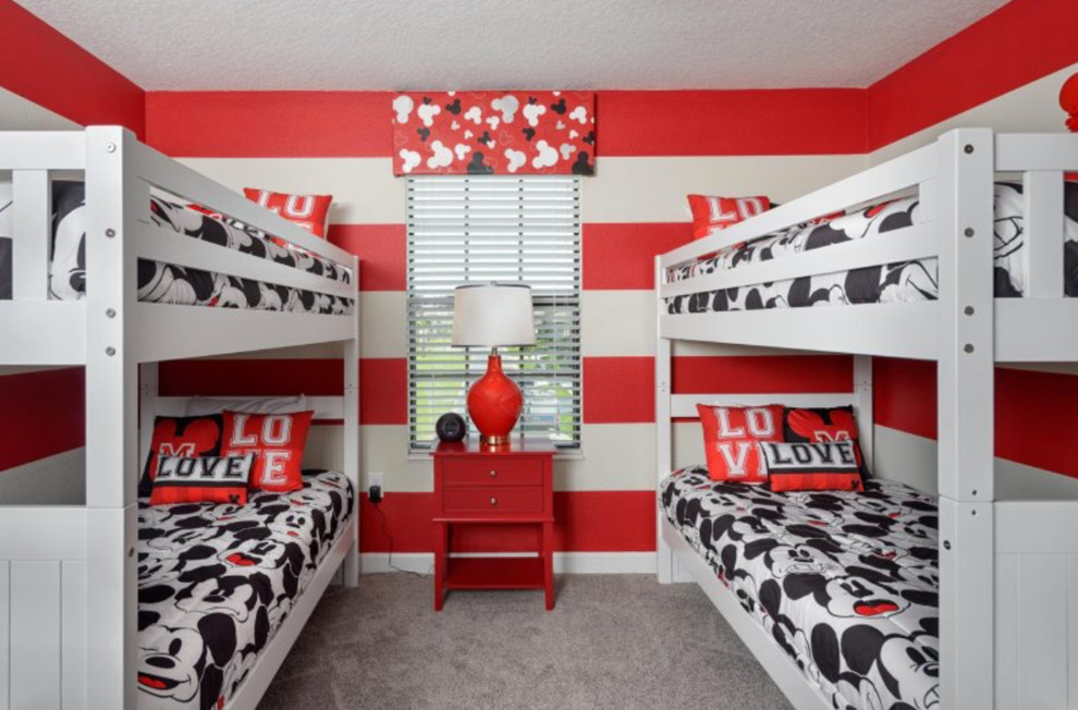Inspiration for a contemporary kids' room in Orlando.