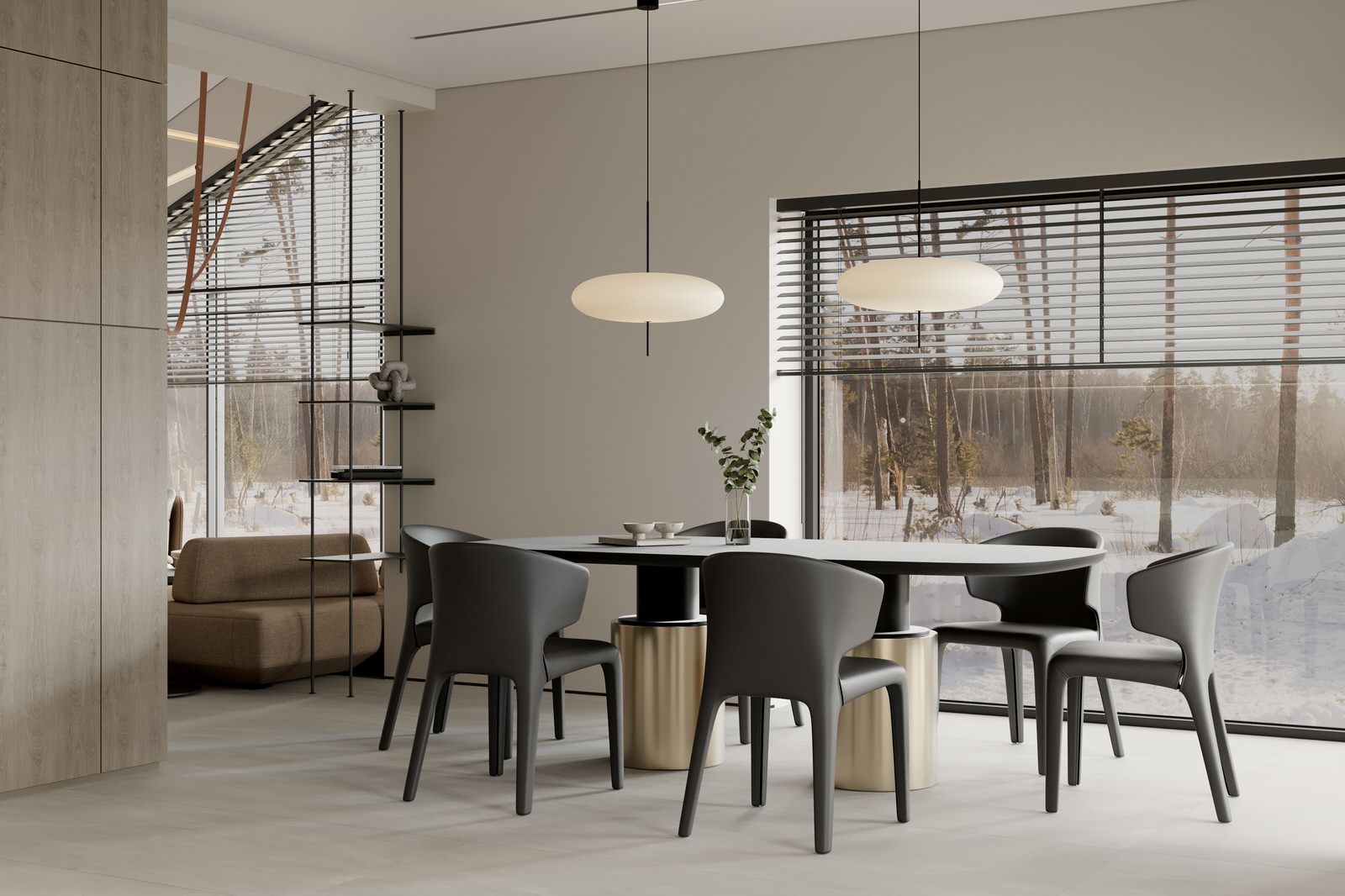 Кухня-гостиная на Тверицкой набережной