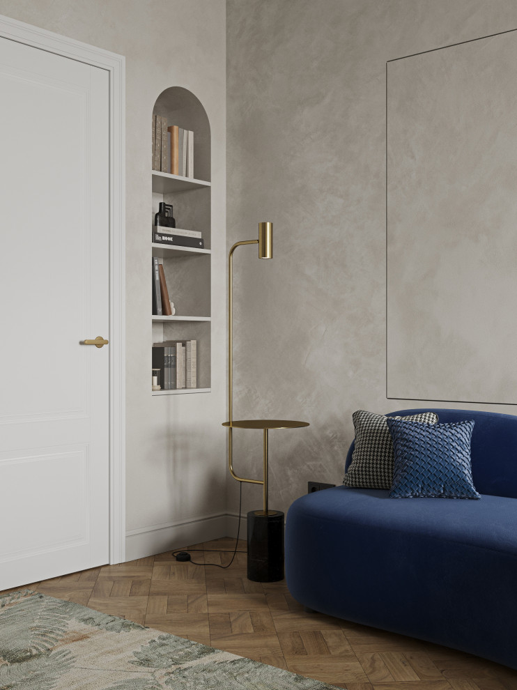 Дизайн-проект квартиры в старом фонде в Санкт-Петербурге