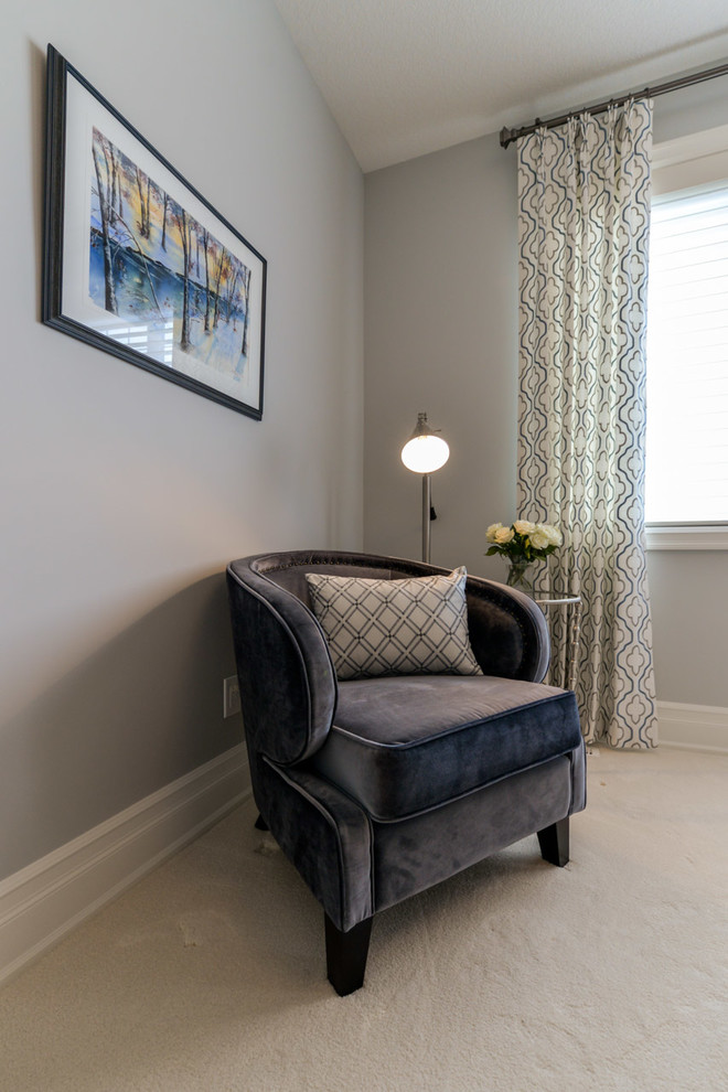 Home design - transitional home design idea in Edmonton