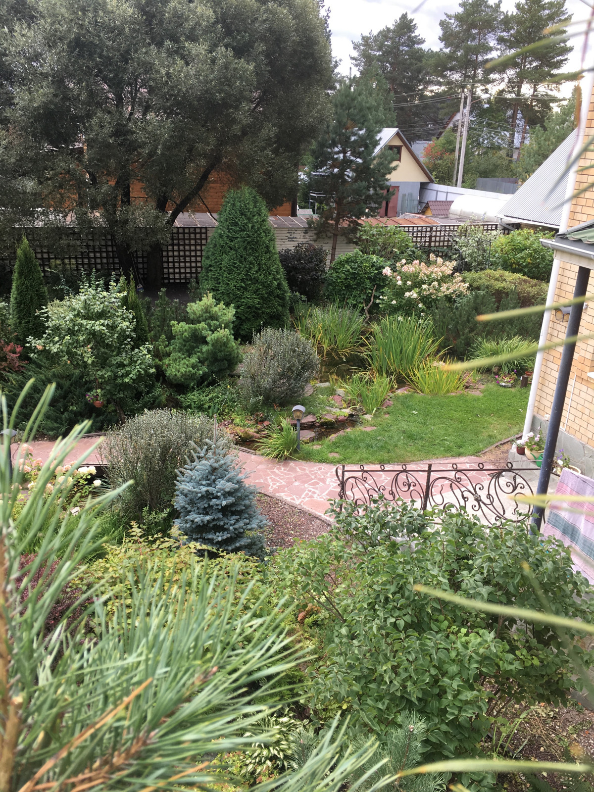 Сад в в Перми в Верхней Курье