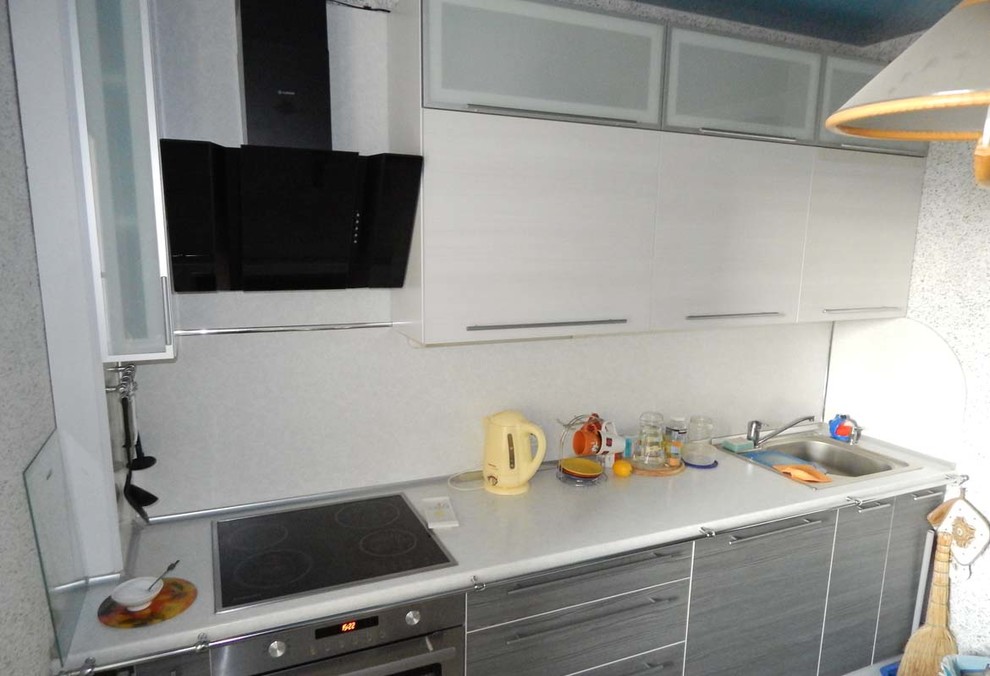 Кухни с фасадами из пластика