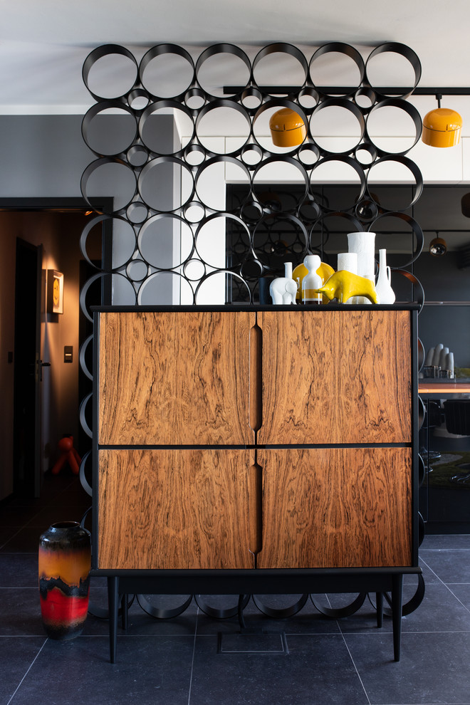 Mid-Century Wohnzimmer in Hamburg