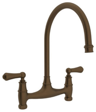 Rohl Bridge High-Arc Kitchen Faucet - Traditional - Kitchen Faucets