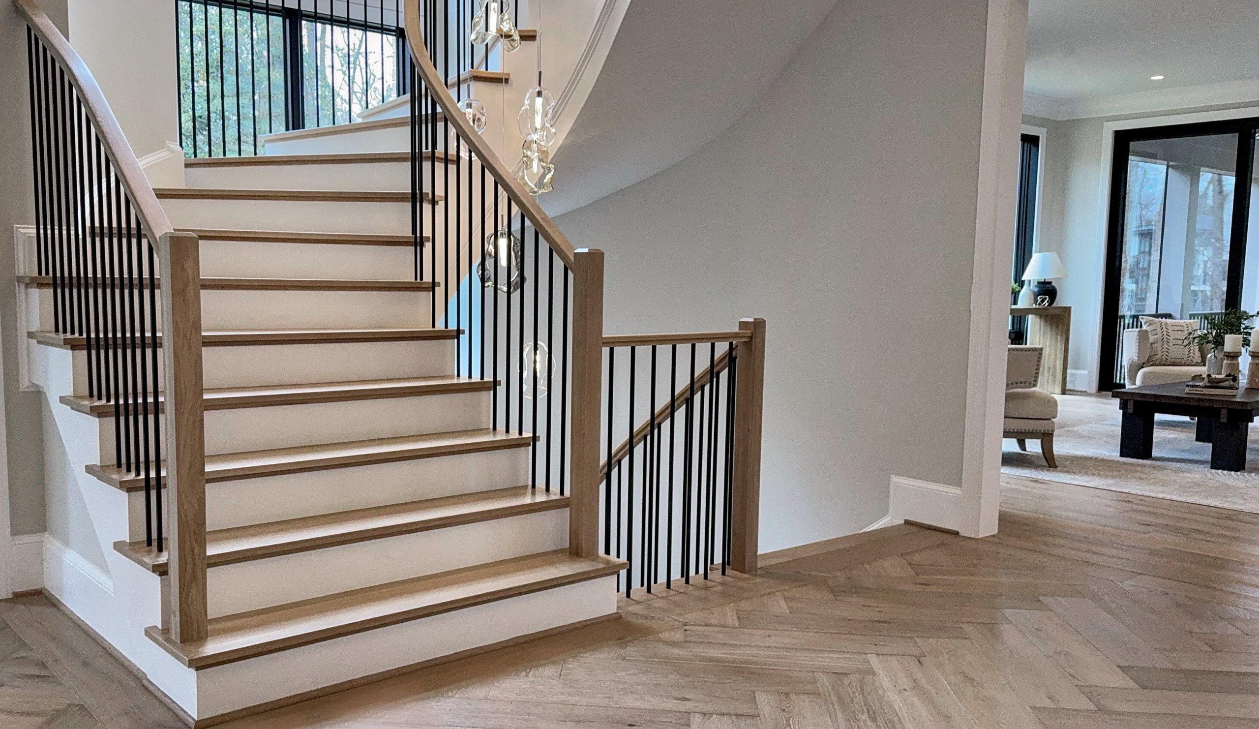 Project #150 | Contemporary White Oak Curve