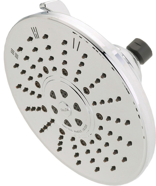 Delta Showering Components 3Setting Raincan Shower Head, Chrome, 75353