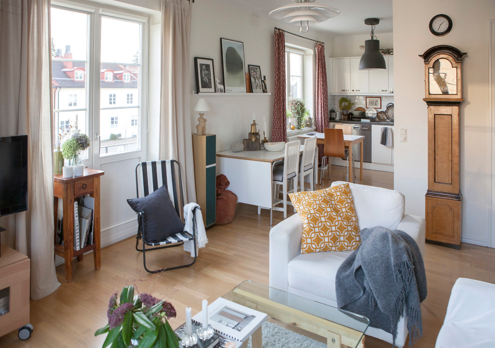 Скандинавский стиль городской квартиры