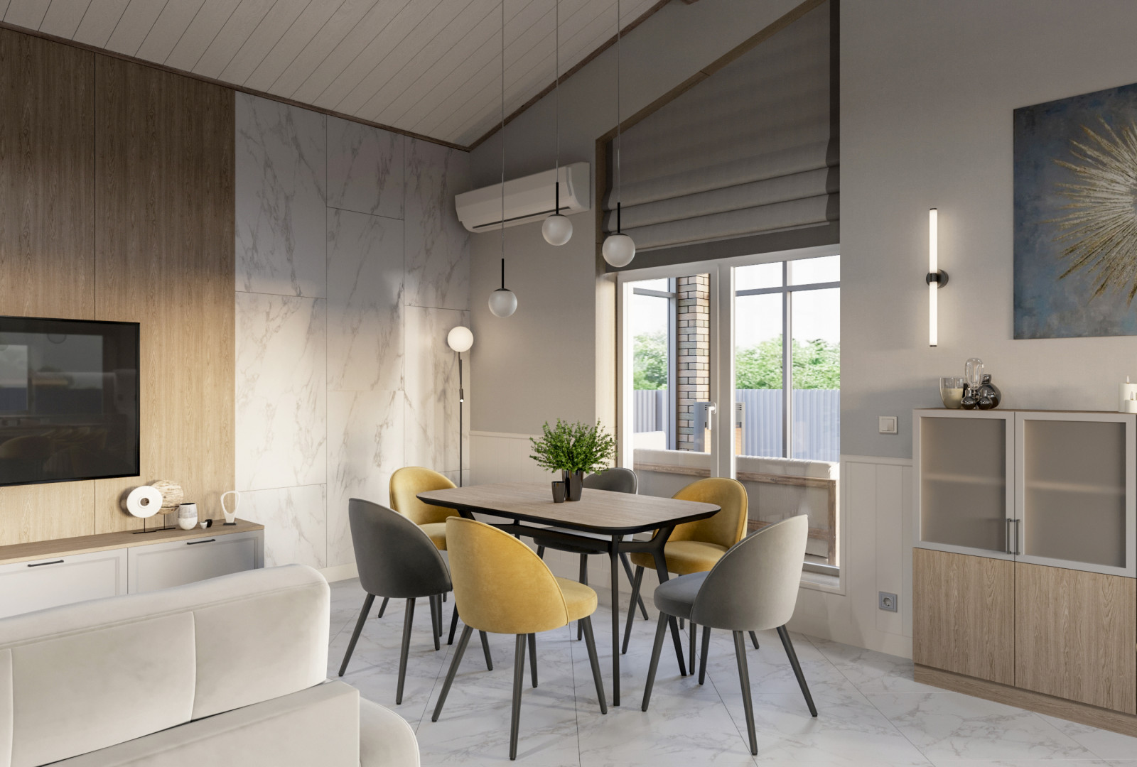 Дом с верандой