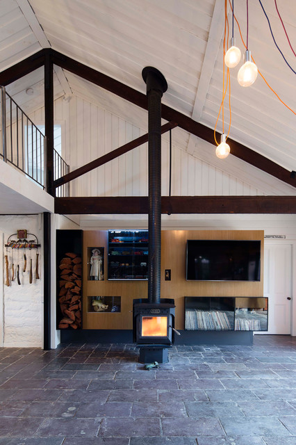 Malmsbury House contemporary-vardagsrum