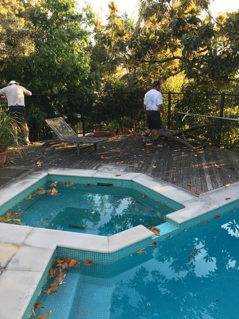 Mosman deck contemporary-pools-and-hot-tubs