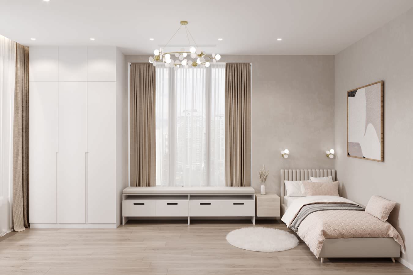 Квартира 140 кв.м. в ЖК Серебряный парк