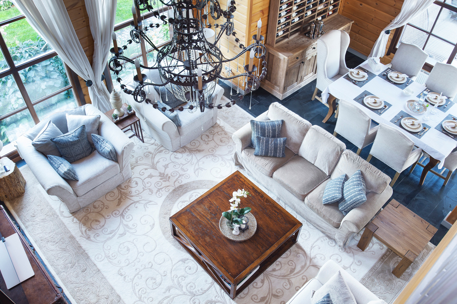 Загородный дом: интерьерная съемка