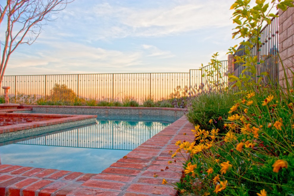 Photo of a traditional pool in Los Angeles.