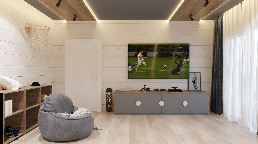 Интерьер дома у озера