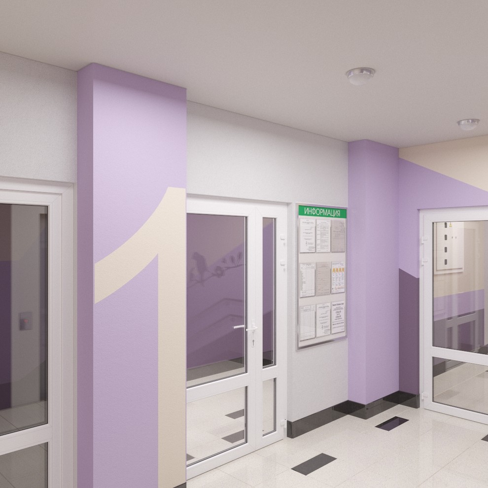 Дизайн интерьера подъездов. г. Самара