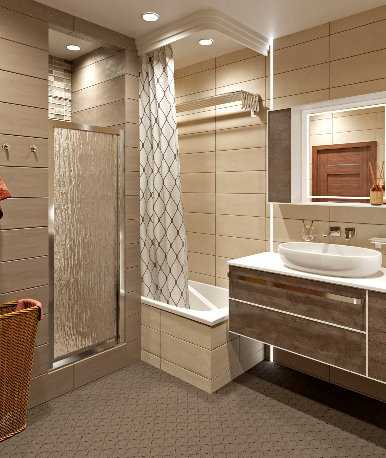 Теплая ванна 4 метра