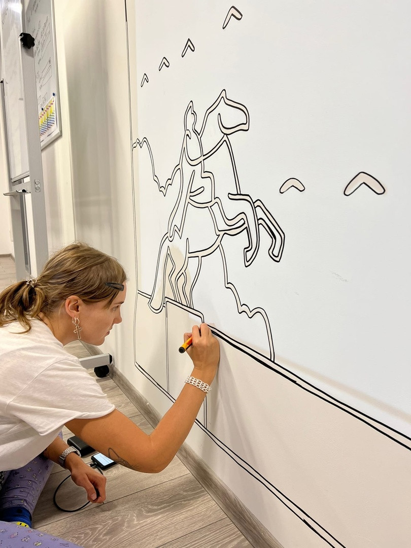 Оформление офиса "Россети"