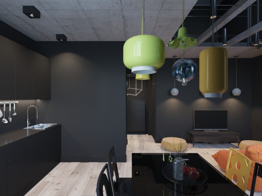 Ярко-чёрное