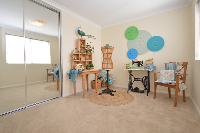 Property Staging klassisk-arbetsrum