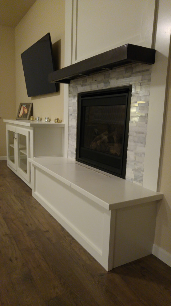 Custom Fireplace & Media Center