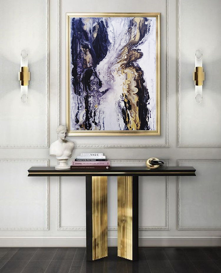 "Фиолетовая абстракция"