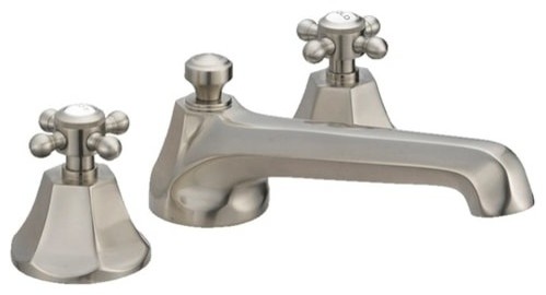 Mirabelle Boca Raton Deck Mounted Roman Tub Faucet Trim Polished