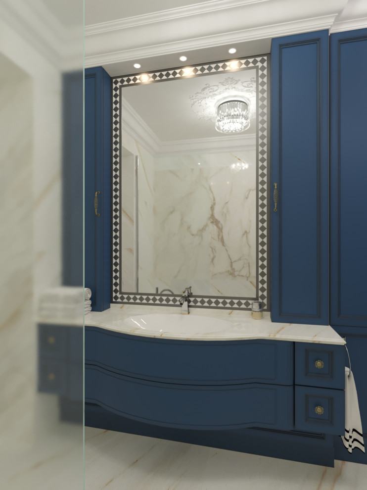 Современная классика. Интерьеры. Квартира 100 м2 в Тамбове.