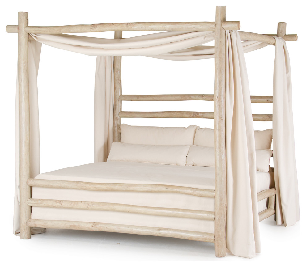 Rustic Canopy Bed #4092 by La Lune Collection