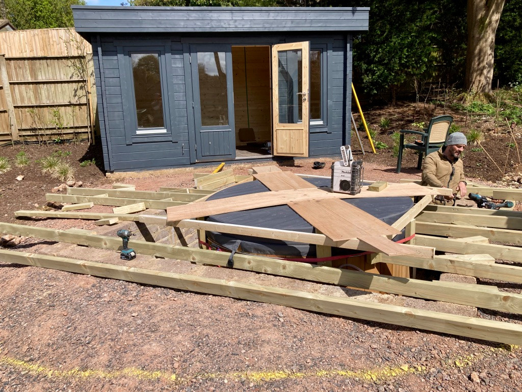 Old Meets New: A Modern Outdoor Kitchen