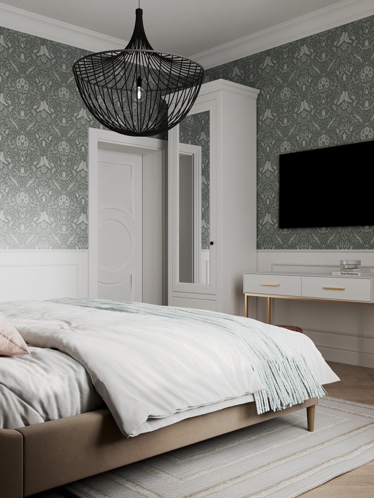 Дом с арочными окнами