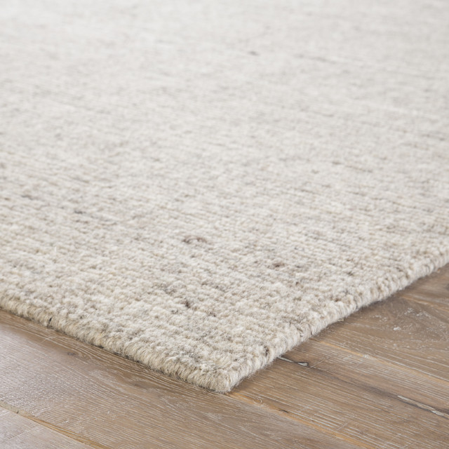 Jaipur Living Hird Handmade Solid Beige Brown Area Rug 2 X3