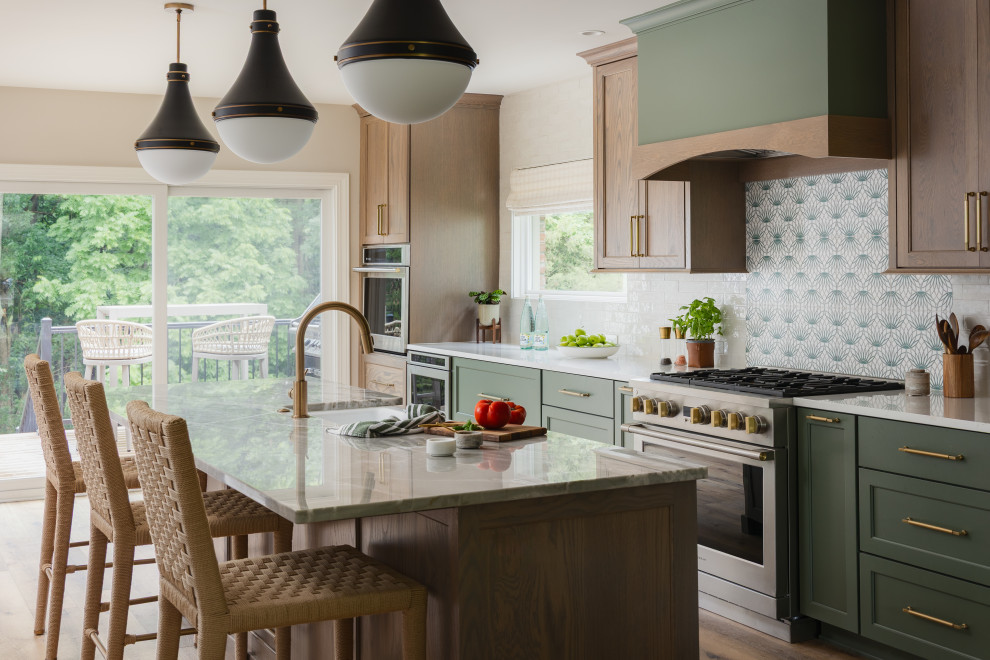 Kitchen - transitional kitchen idea
