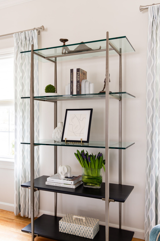 Inspiration for a transitional home design remodel in Boston