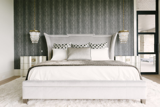 Westlake Hills Private Residence minimalistisch-schlafzimmer