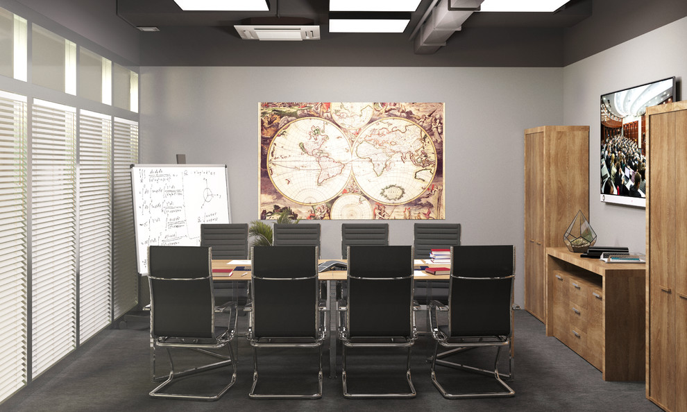 Проект офисного помещения для компании "Пермсоль"