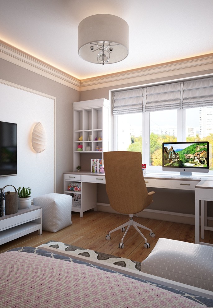 Квартира в стиле американская классика