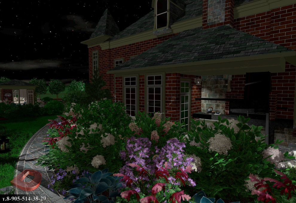 Проект ландшафтного дизайна участка 15,5 соток, Прибалтика , 2019г.