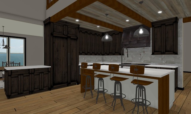 3D Renderings rustic