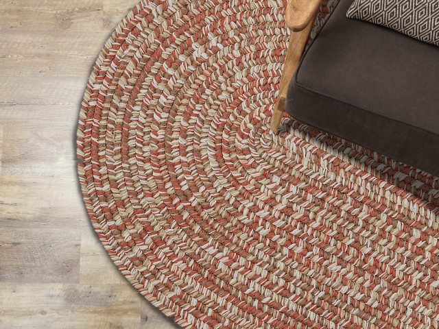 Colonial Mills Carrington Tweed Braided Area Rug, 15x20 - Contemporary ...