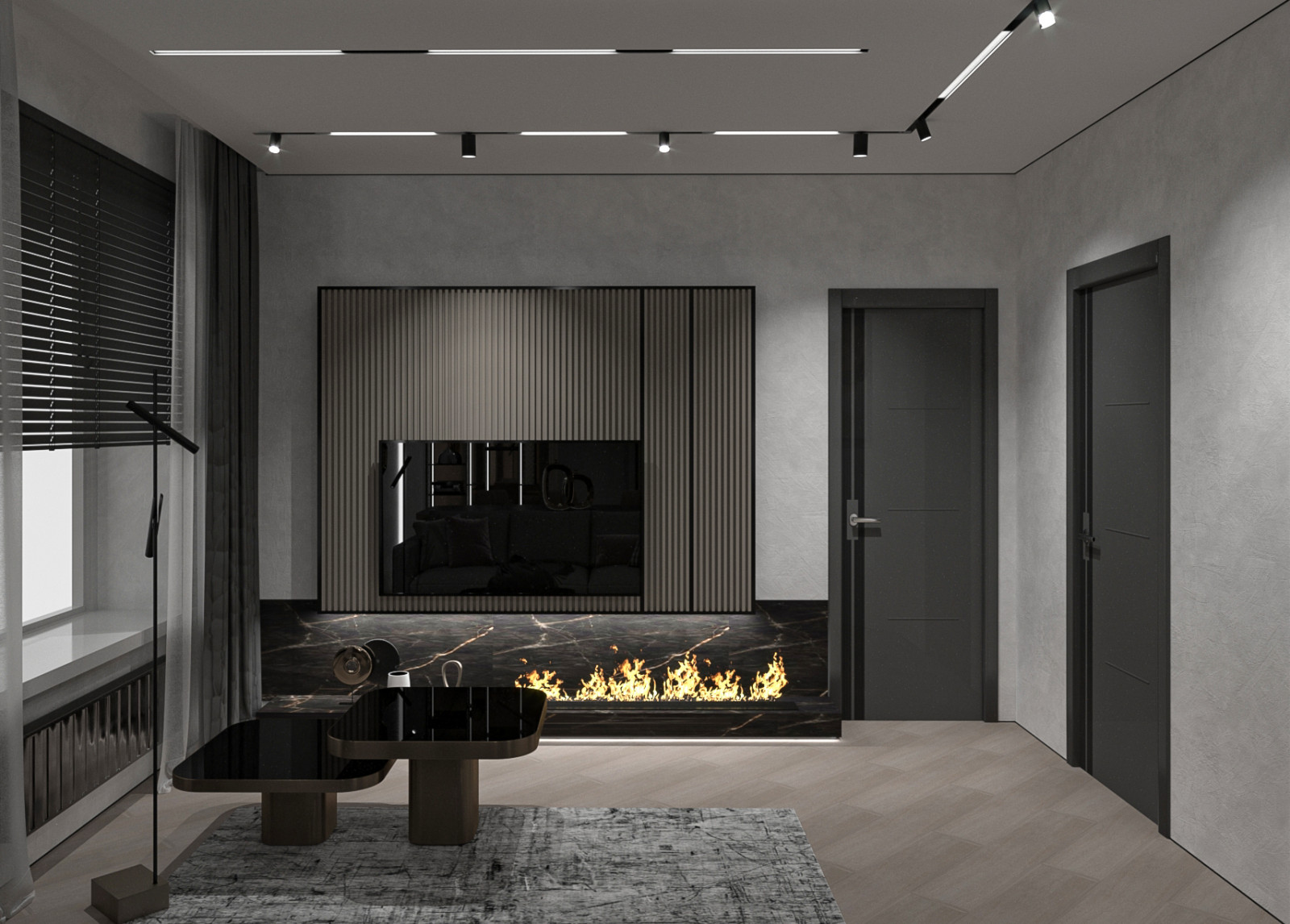 Проект квартиры в современном стиле