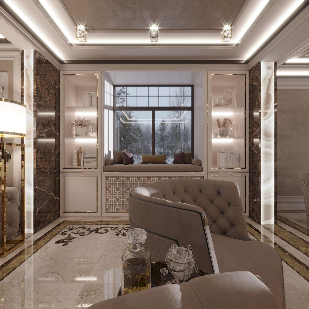 Дизайн таунхауса 100 кв. м в Куркино