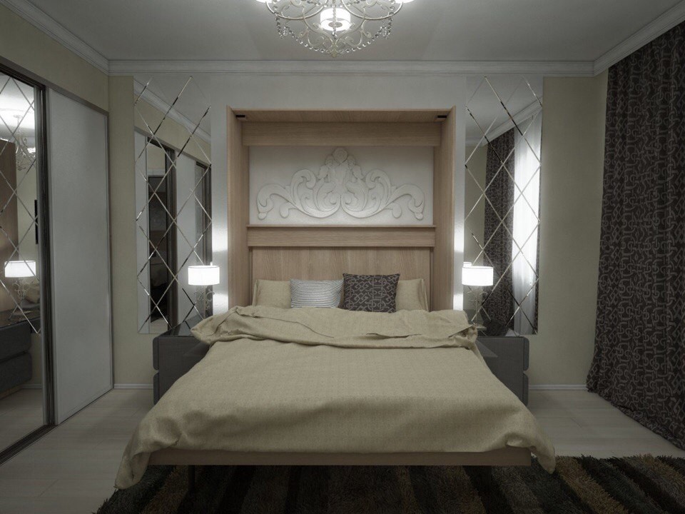 Вертикальная 2-спальная кровать "Оптимум" с диваном