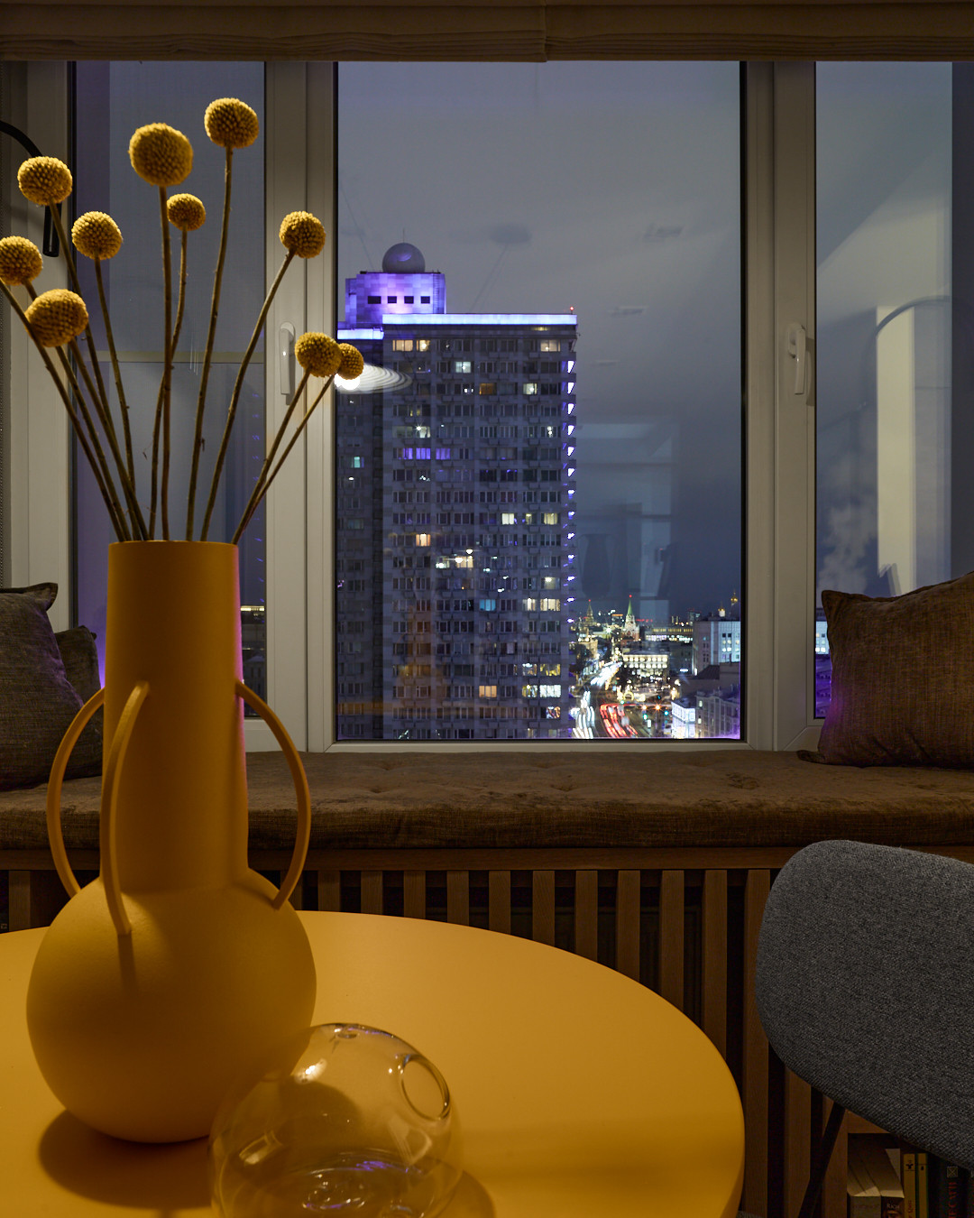 Квартира для балерины с видом на Кремль на Новом Арбате