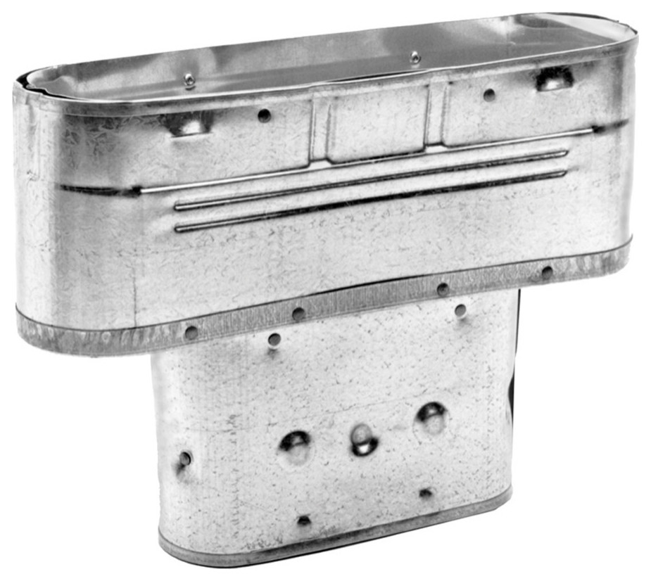 DuraVent 4GWX6 4" Inner Diameter Type B Oval Gas Vent Double