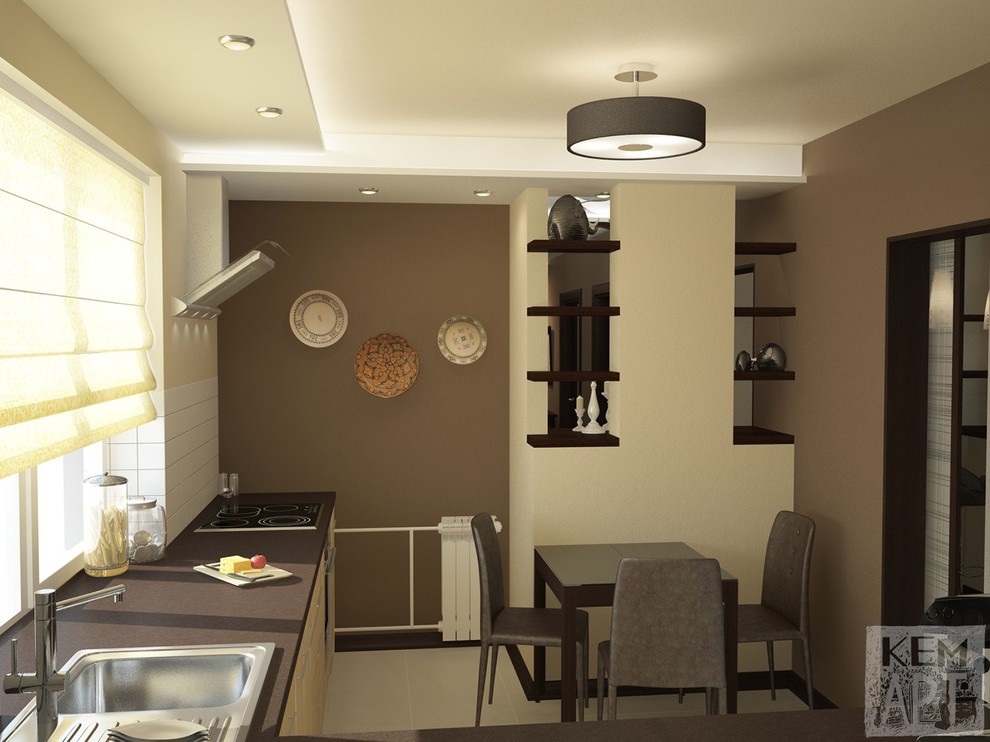 Кухни и гостинные. Визуализации.