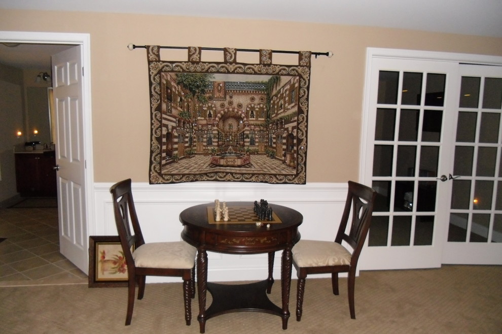 Northville Residence I Traditional Basement Detroit by White