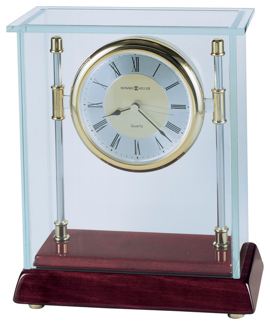 Howard Miller Kensington Table Top Clock Transitional Desk